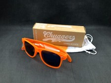 Chuggers Neon Orange Polarized Sunglasses with Built in Bottle Opener and Bag