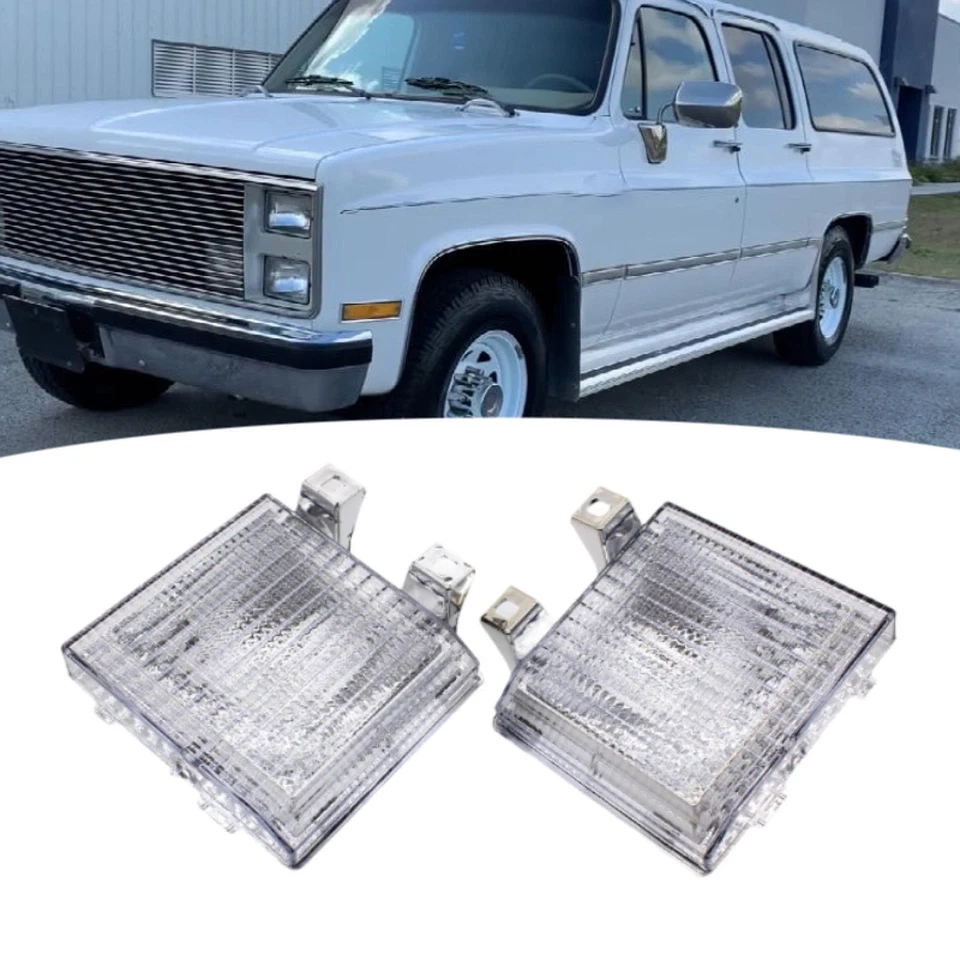 2x Luces de marcador de esquina lateral Luces de marcador para Chevrolet R20 G10 Foto 4 de 4