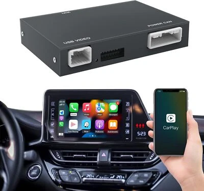 AUTOABC Drahtlose Carplay Android Auto Für Toyota RAV4 Corolla Tacoma Camry CHR Tundra