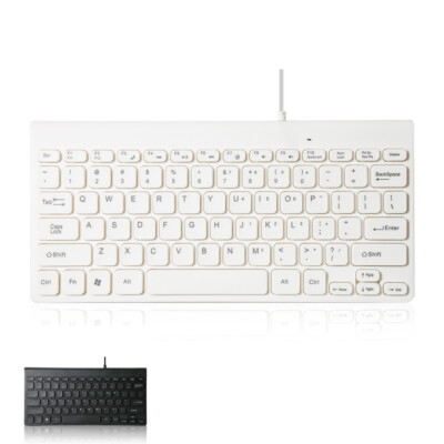 Super Slim Mini Wired Keyboard K908 USB Multimedia Waterproof Keypad ...