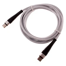 Type-C to USB-C 6ft PD Cable Charger Cord Power Wire Sync for Cell Phones