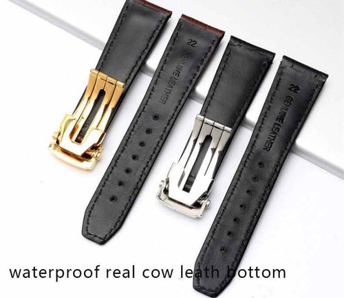 20mm 22mm Cowskin Genuine Leather Watch Strap Band For Maurice Lacroix Eliros - Bild 19 von 32