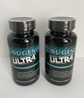 2 Nugenix Ultra Total Test Boosting Formula Max Muscle Size 2X45=90 Ct Exp 11/27