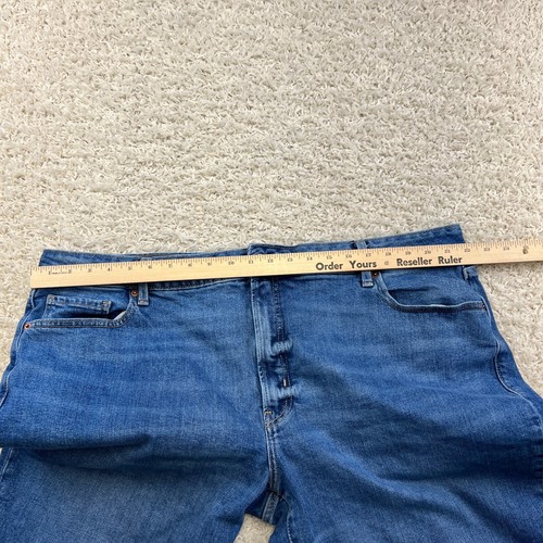 Old Navy Jeans Damen Plus 24 Blau Denim OG Straight High Rise Stretch Freizeit - Bild 7 von 11