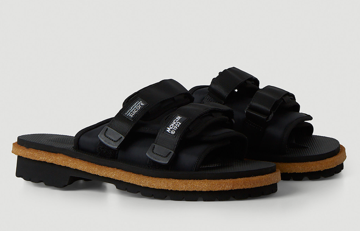 新品 27cm モンクレール　SUICOKE サンダル 6404 MONCLER MONCLER - 新品 41 モンクレール SUICOKE コラボ サンダル 6404