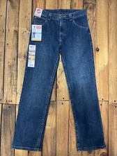 WRANGLER Five Star Premium Denim Size 14 Regular Straight Fit Jeans NWT