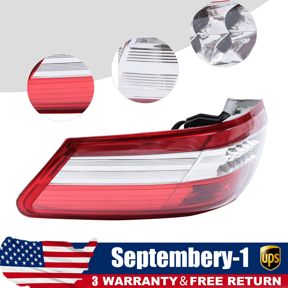 Right Passenger Side Fit For 2010 2011 Toyota Camry Outer Tail Light Rear Lamp