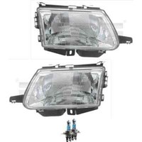 Scheinwerfer Set Rechts & Links H4 FüR CitroëN Saxo S0 S1 Inkl. Osram Lampen