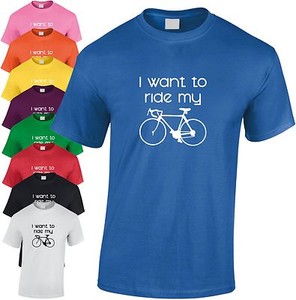 i want to ride my bicycle t shirt
