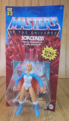 Masters of the Universe: Sorceress Action Figure (2021) Mattel New Retro Series