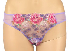 VICTORIA'S SECRET DREAM ANGELS FLORAL EMBROIDERED THONG PANTY XS S M L XL NWT