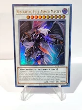 Yugioh Blackwing Full Armor Master BLCR-EN064 Ultra Rare 1st Ed NM