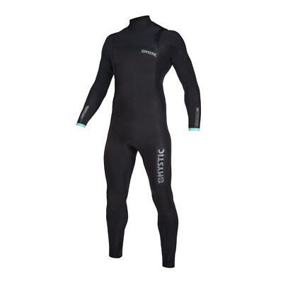 Mystic Marshall 4/3 mm vorderer Reißverschluss voller Neoprenanzug 2020 schwarz/neuwertig - Kitesurfen Windsurfen