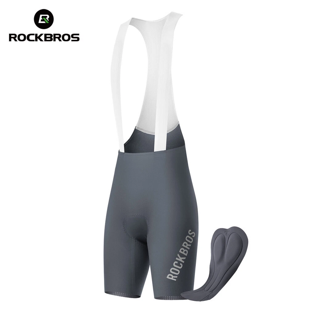 ROCKBROS Seamless Bib Shorts With 3D Padded Breathable Non-slip Cycling Clothing