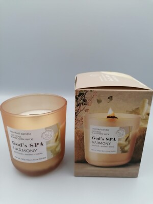 Kerze Scented Candle Duftkerze im Glas God´s SPA HARMONY Sojawachs