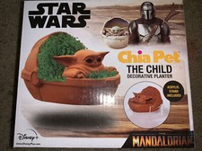 Chia Pet Star Wars: The Mandalorian - The Child Baby Yoda-Free Shipping NIB