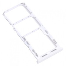 Sim Tray Compatible For Samsung Galaxy A22 Side Card Adapter White