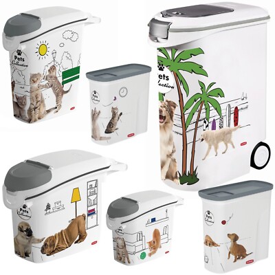 Cat Food Curver Dog Food Storage Pets Collection Curver Dog Food