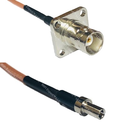 RG316 BNC Flange Female to TS-9 MALE RF Cable Rapid-SHIP LOT