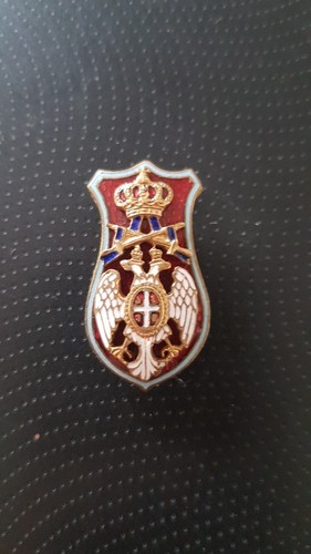 Miniature de l'Association des détenteurs de l'ordre de l'aigle blanc avec épée