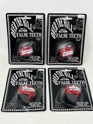 Chatter Choppers Teeth novelty wind up gift dentist over the hill party fun gag 