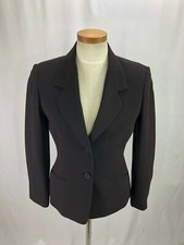 Anne Klein Women's Red Black Blazer 4