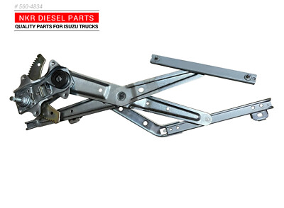 Manual Window Regulator For Isuzu NPR, NPR-HD, NPR-XD, NQR, NRR 2007+ - Front Left Side Replacement