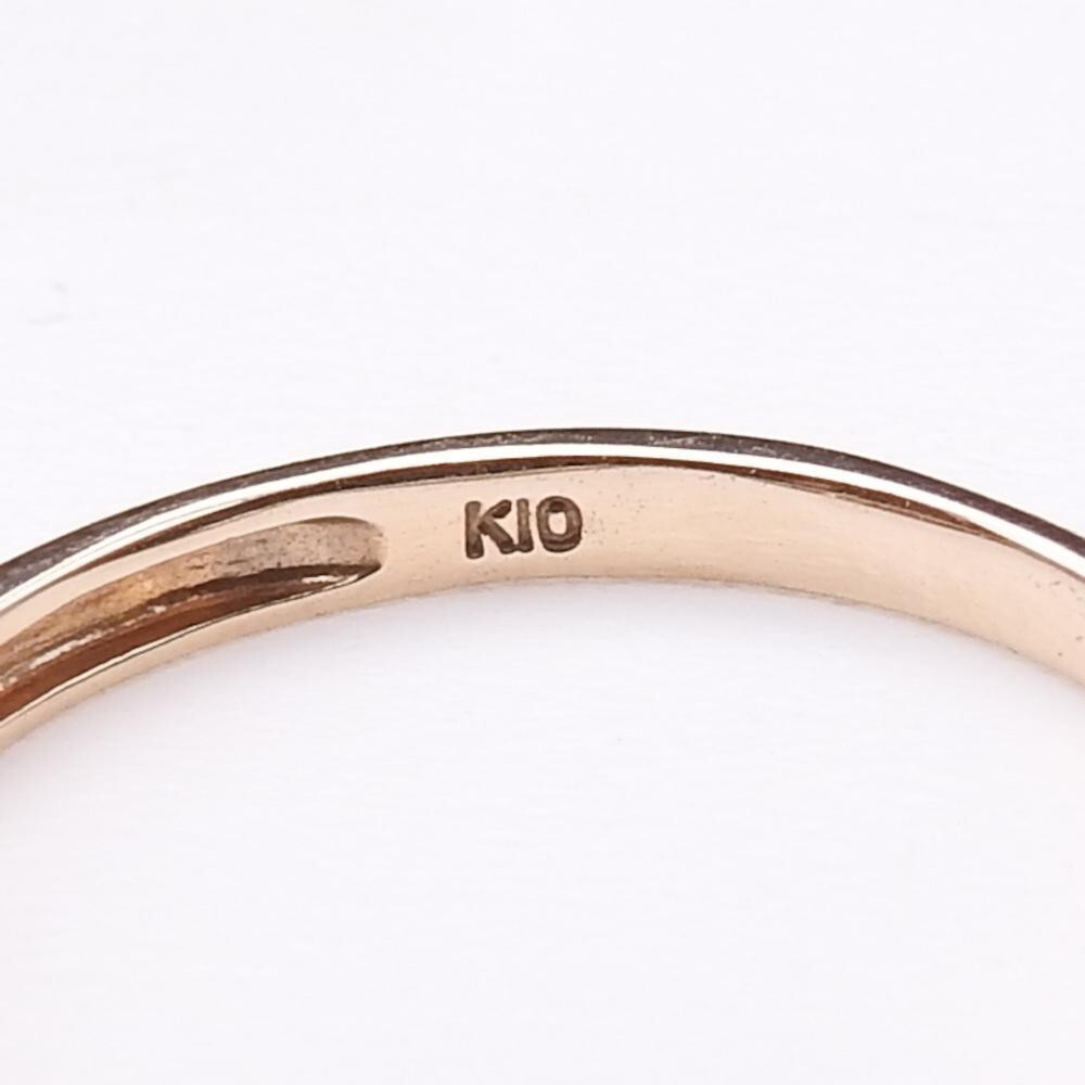 K10 Gold Diamond D 1P Ring Ladies Size 10.5 | eBay K10 Gold Diamond D 1P Ring Ladies Size 10.5 | eBay