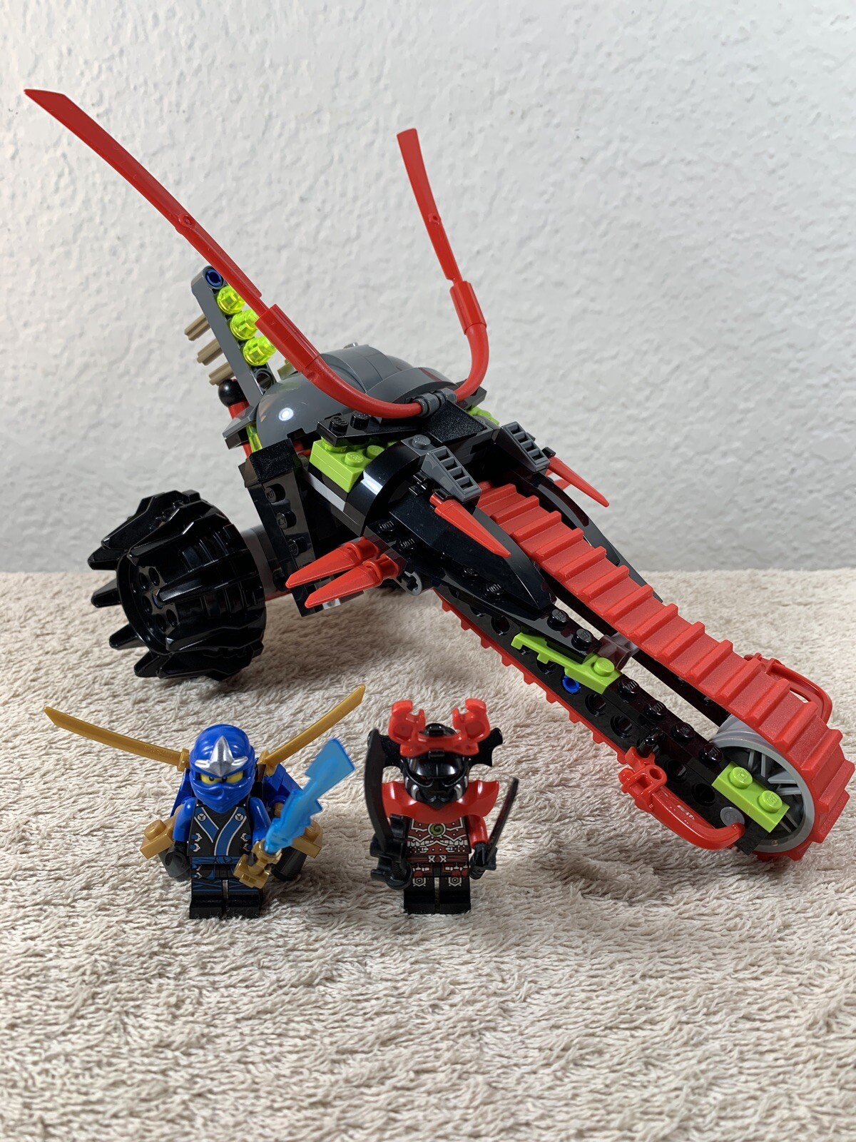 lego ninjago warrior bike