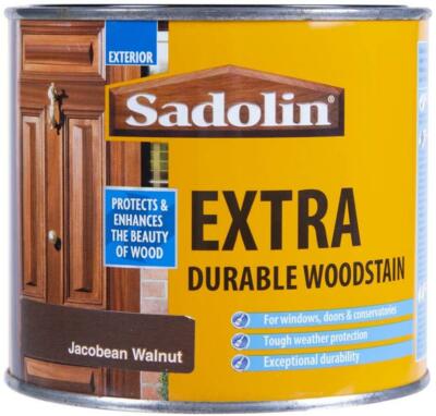 1l Sadolin extra Lösungsmittel Ölbasis Holzfleck Jakobsnuss