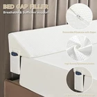 Headboard Wedge Pillow for Headboard Gap with Ultra Soft Cover - Queen and King