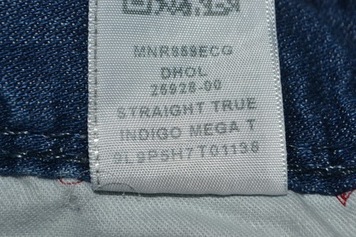 True Religion Men's Straight True Indigo Mega T Blue Demin Jeans 40x34 - Picture 11 of 12
