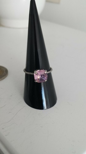 Bague Ajustable Quartz Rose Plaqué Or – Création Artisanale Unique Avec écrin