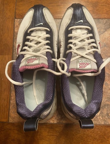 Women's Nike Air Max 180 Size 11 Shoes 315336-062 Silver Blue Pink 2006 Sneakers - Picture 6 of 10