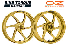 Cerchi in lega OZ Gass RS-A oro per Aprilia RSV4 1000 Factory / APRC 09-22