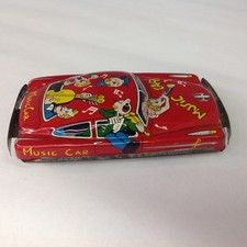 Vintage Friction Music Car Japan. 583-