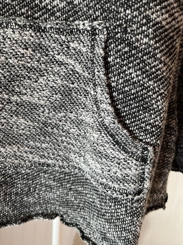 Calvin Klein Top Med Performance Quick Dry Hoodie Kangaroo Pocket Black Pullover - Picture 3 of 11