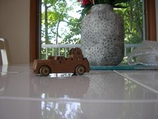 1930s Barclay Die Cast Army Cable Reel Twin Gun Armored Truck Original