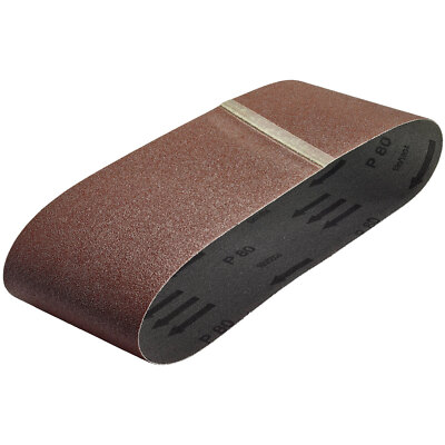Wolfcraft 3124000 Grain Abrasive Tape 80 690x100mm 3pcs