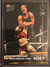 2019 Topps Now WWE NXT #12 Shayna Baszler Io Shirai TakeOver XXV