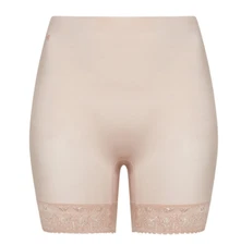 Ruby Ribbon Boy Short with Lace Pale Beige Level 3 Light Support Small #3065