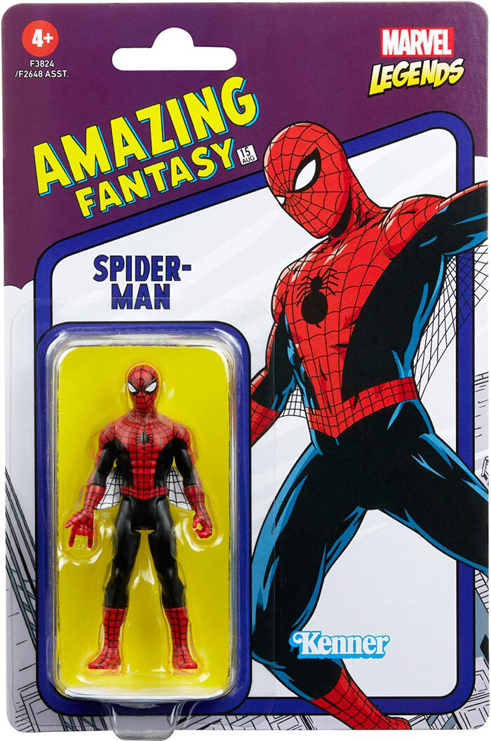 Marvel Legends Retro 3.75 Inch Action Figure Wave 7 - Spider