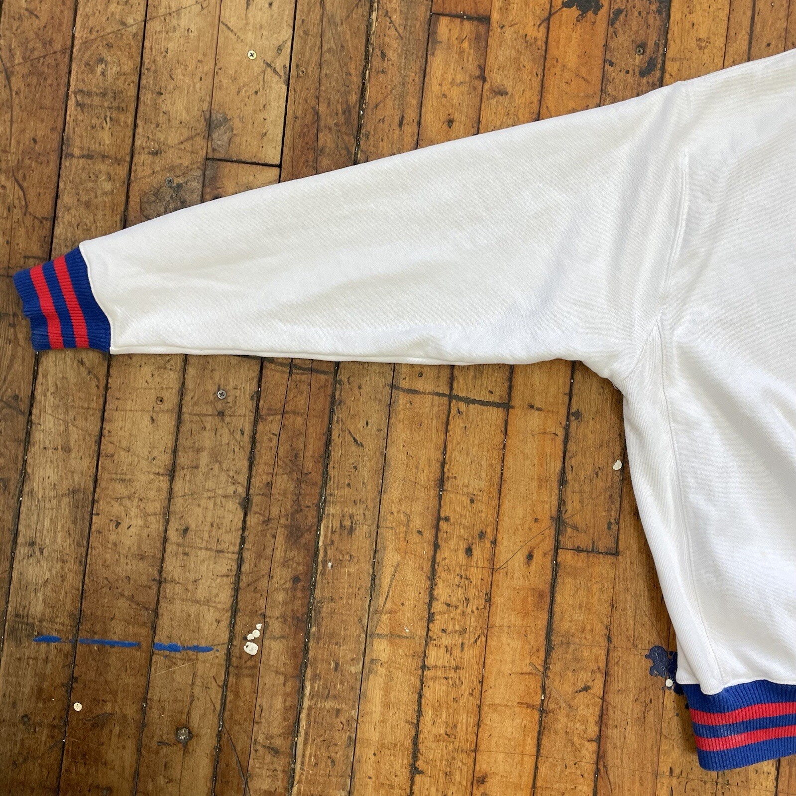 CHAMPION REVERSE WEAVE ~ Large White Script Logo … - image 4