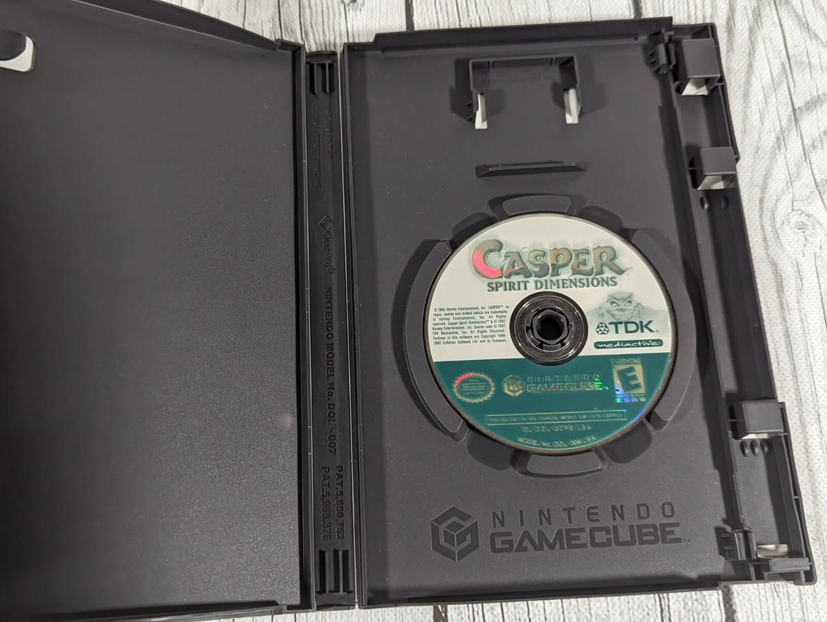Casper: Spirit Dimensions Nintendo GameCube NO MANUAL