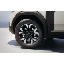 1Stk Alufelgen 17" Halb-Diamantiert Tergan Original Dacia Duster 403006743R