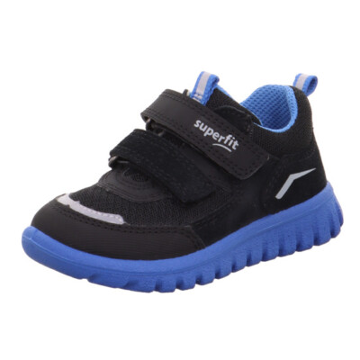 Superfit Jungen Sneaker Sport7 Mini schwarz Klett WMS Neu 1-006194-0000     
