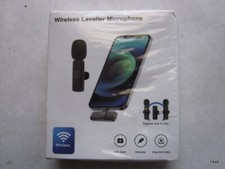 Professional Wireless Lavalier Microphone Plug Play fits IPhone