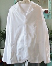 Gold Label L/S Pharmacy Lab Coat 3 Pockets 31" Length White Size 3X 60 