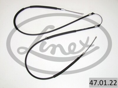 Linex 47.01.22 Cable, Parking Brake for VW