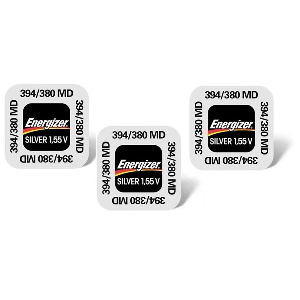 ENERGIZER Lot de 3 Blisters de 1 Pile Oxyde d'argent pour Montres 394/380 SR45 S - Photo 1/1